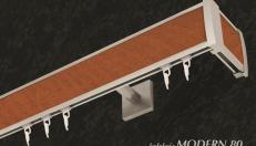 eceedbd karnisz mosiadz stal nierdzewna zegar modern    c