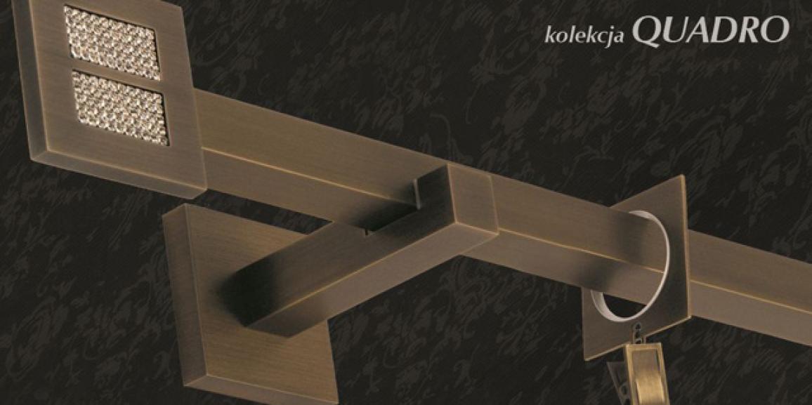 deebbda karnisz mosiadz stal nierdzewna zegar quadro    c